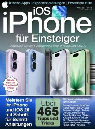 iPhone fur Einsteiger - iOS 26 Edition - August 2026