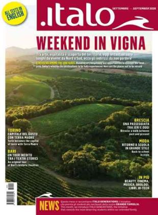 Italo I sensi del viaggio - Settembre 2026