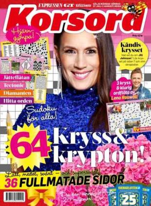 Korsord - 27 Juli 2026