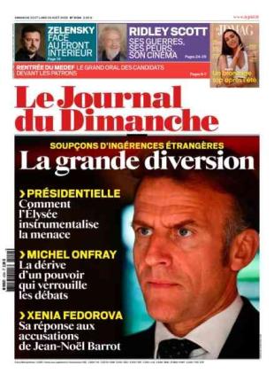 Le Journal du dimanche - 24 Aout 2026