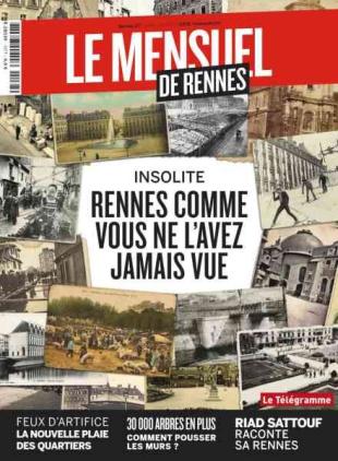 Le Mensuel de Rennes - Juillet-Aout 2021