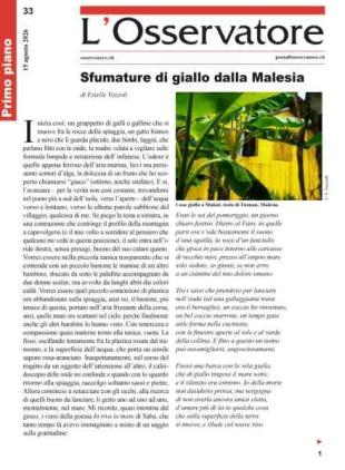 L'Osservatore - 15 Agosto 2026