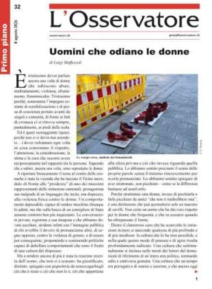 L'Osservatore - 8 Agosto 2026