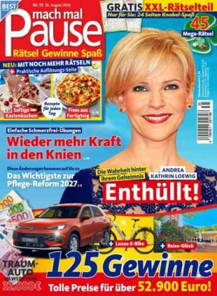 Mach mal Pause - 26 August 2026