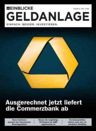 marktEINBLICKE Geldanlage - 21 August 2026