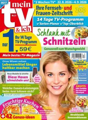 mein TV und ich - 13 August 2026