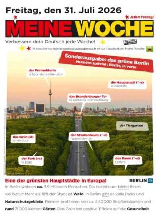 Meine Woche - 30 Juli 2026