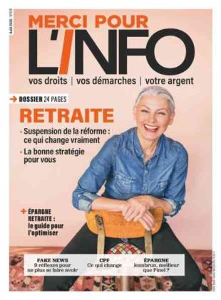 Merci Pour L'info - Aout 2026