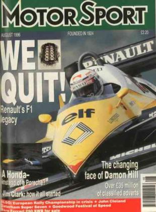 Motor Sport Magazine - August 1996