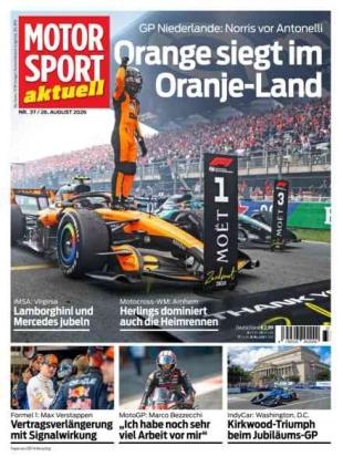 Motorsport aktuell - 25 August 2026