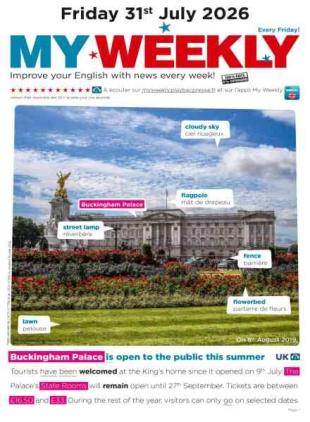 My Weekly fr - 31 Juillet 2026