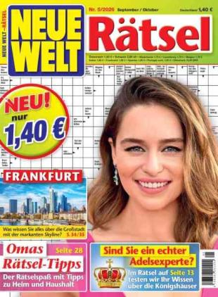 Neue Welt Ratsel - September-Oktober 2026