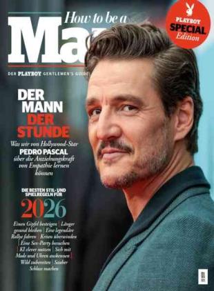 Playboy Germany Spezial - How to be a Man Pedro Pascal - November 2025