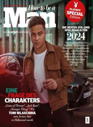 Playboy Germany Spezial - How to be a Man Tom Wlaschiha - November 2023