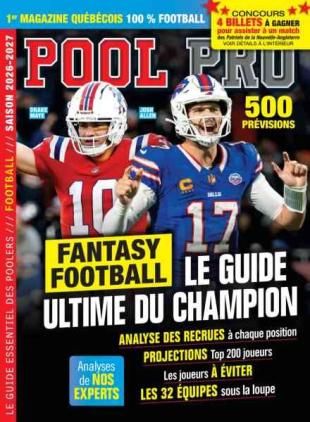 Pool Pro Football - Saison 2026-2027