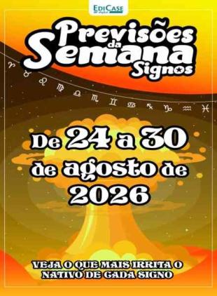 Previsoes da Semana - 24 Agosto 2026