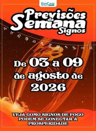 Previsoes da Semana - 3 Agosto 2026