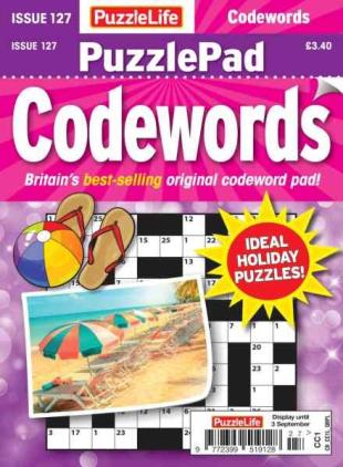 PuzzleLife PuzzlePad Codewords - August 2026