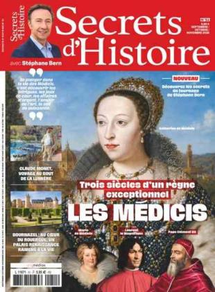 Secrets d'Histoire - Septembre-Octobre-Novembre 2026
