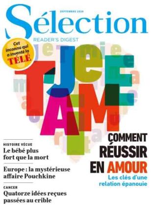 Selection Reader's Digest France - Septembre 2026