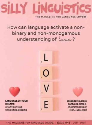 Silly Linguistics - Issue 98 2026