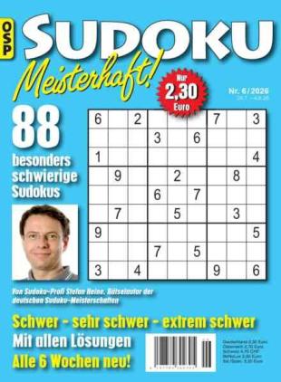 Sudoku Meisterhaft - Nr 6 2026