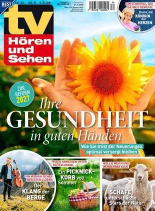 TV Horen und Sehen - 21 August 2026