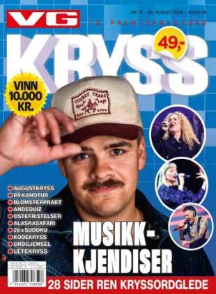 VG Kryssord - 24 August 2026