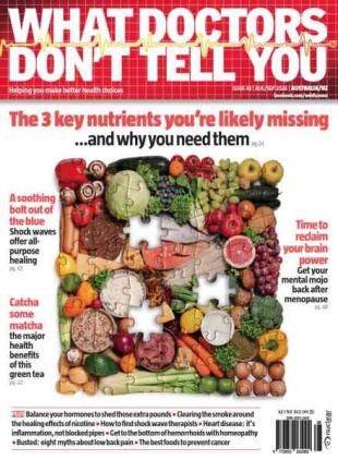 What Doctors Don't Tell You Australia New Zealand - August-September 2026