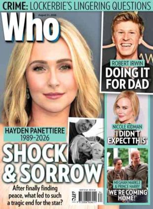 Who - 23 August 2026