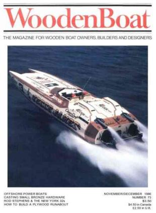 WoodenBoat - November-December 1986