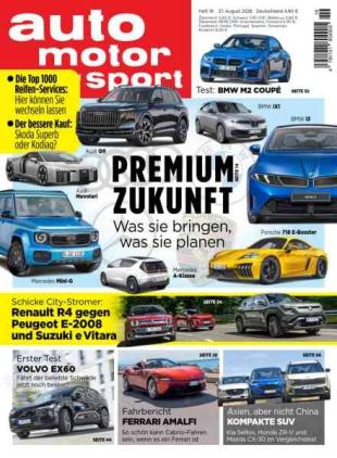 Auto Motor und Sport - 27 August 2026