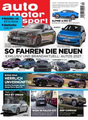 Auto Motor und Sport - 9 September 2026