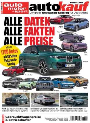 Auto Motor und Sport Autokauf - Herbst 2026