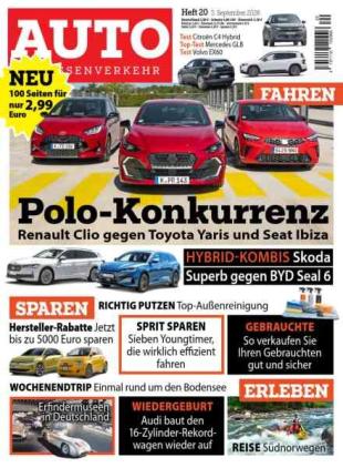 Auto Strassenverkehr - 2 September 2026