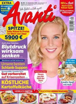 Avanti - 16 September 2026