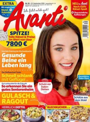Avanti - 23 September 2026