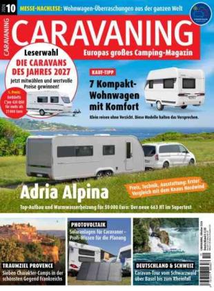 Caravaning - Oktober 2026
