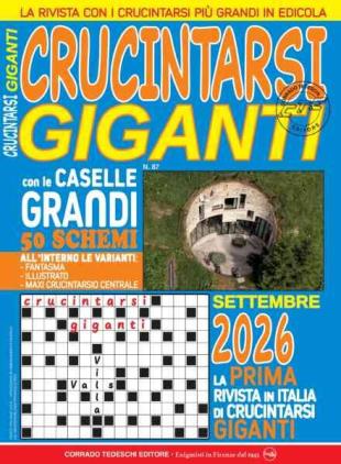 Crucintarsi Giganti - 10 Settembre 2026