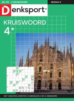 Denksport Kruiswoord 4 - 16 September 2026