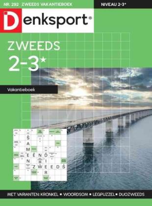 Denksport Zweeds 2-3 vakantieboek - 16 September 2026