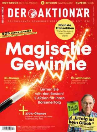 Der Aktionar - 18 September 2026