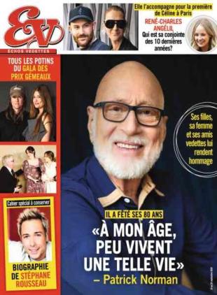 echos Vedettes - 17 Septembre 2026