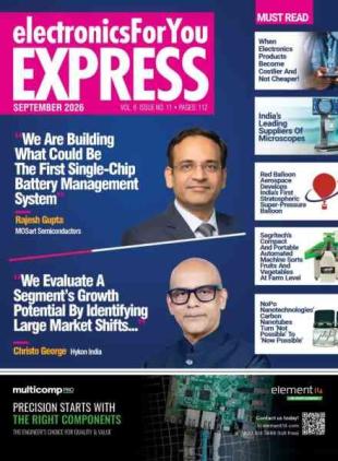Electronics For You Express - September 2026