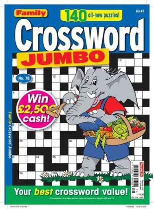 Family Crossword Jumbo - September 2026