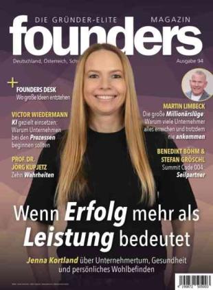 Founders Magazin - August 2026