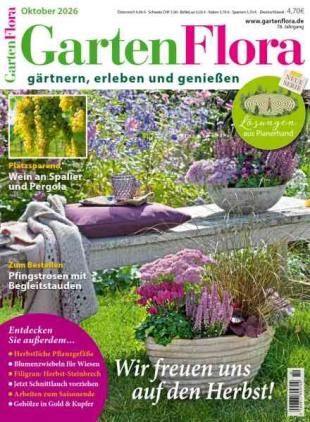GartenFlora - Oktober 2026