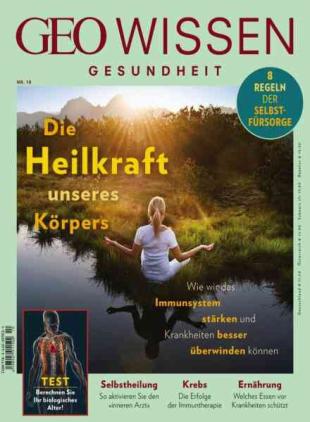 Geo Wissen Gesundheit - Februar 2019
