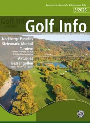 Golf Info - September 2026