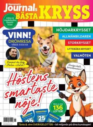 Hemmets Journals Basta Kryss - September 2026